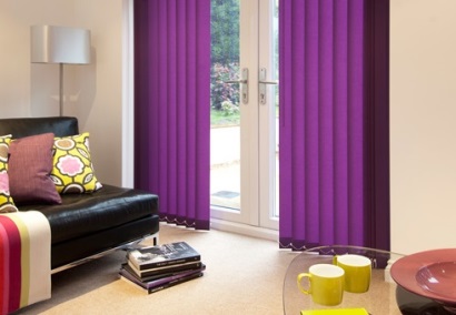 Living Room Vertical Blinds